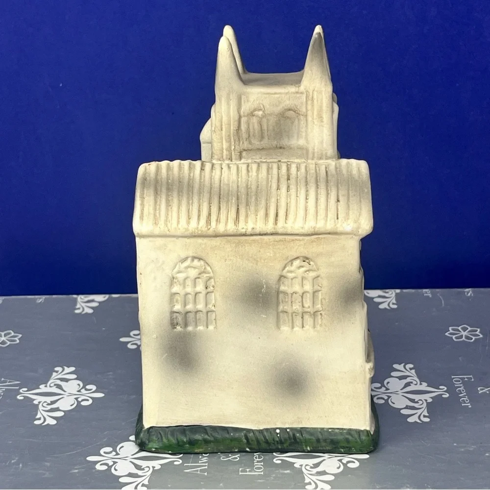 Canterbury Cathedral vintage 5” Bisque Ceramic Souvenir United Kingdom